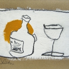 o.T.; Acryl, Bleistift auf Pappe; 20 x 30 cm; 2007