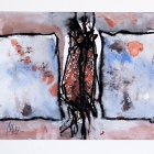 o:T.; Öl, Pigment auf Papier; 50 x 70 cm; 2013