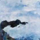 o.T.; Öl, Pigment auf Leinwand; 120 x 70 cm; 2013