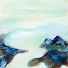 o.T.; Öl, Pigment auf Leinwand; 120 x 70 cm; 2015