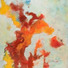 o:T.; Öl, Pigment auf Leinwand; 145 x100 cm; 2009