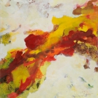 o:T.; Öl, Pigment auf Leinwand; 110x 90 cm; 2009