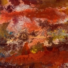 o.T., Öl, Pigment auf Leinwand, 90 x 130 cm, 2002