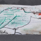 Vögel; Acryl, Bleistift auf Karton; 15 x 30 cm; 2007